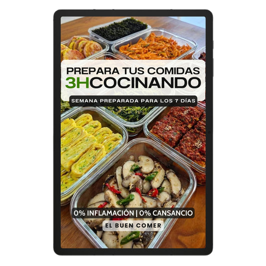 Comidas Listas: 7 Días Resueltos en 3 Horas