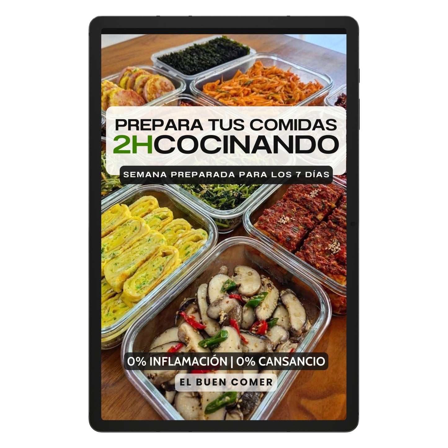 Comidas Listas: 7 Días Resueltos en 2 Horas