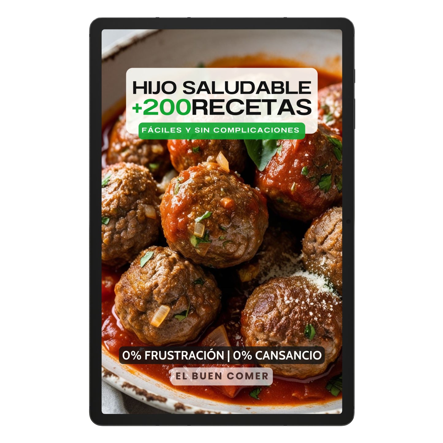 100% Saludable: +200 Recetas para Niños/as