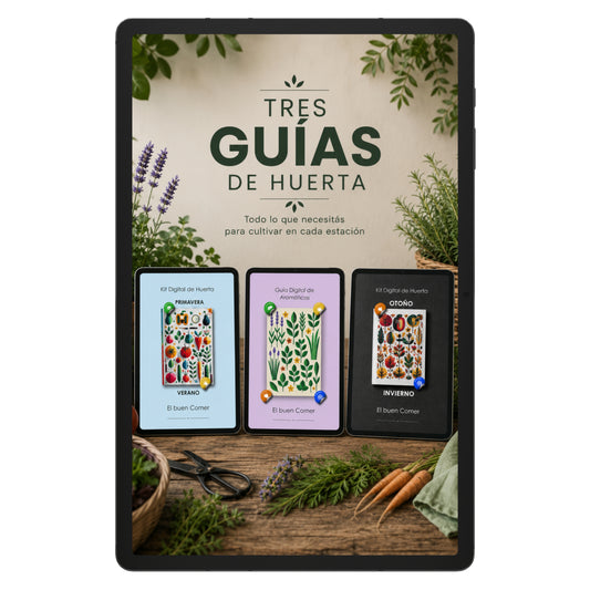 100% Natural: Crea tu Huerta desde Cero