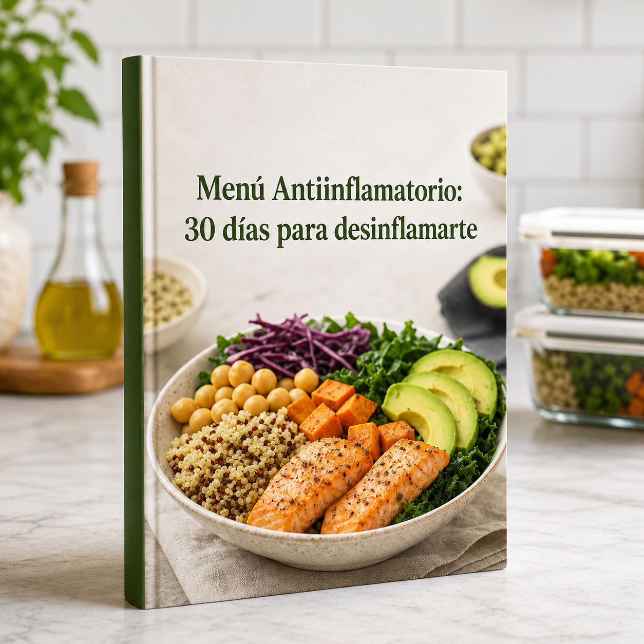 Menú Antiinflamatorio: 30 días para desinflamarte